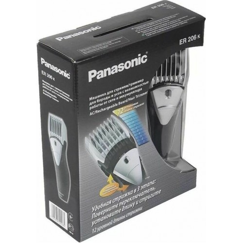 Машинка для стрижки Panasonic ER206-K520 (черный) 6