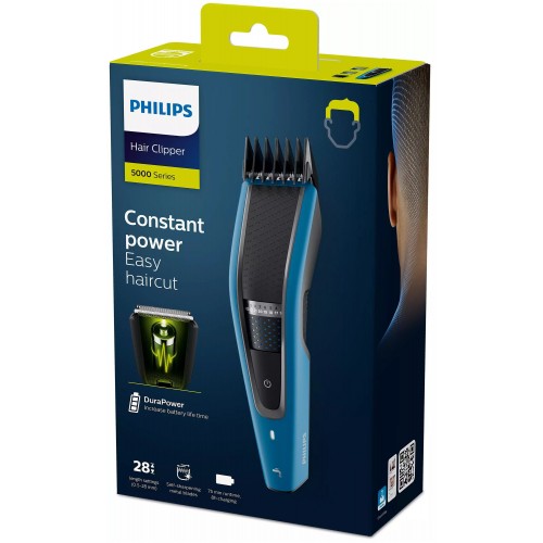 Машинка для стрижки Philips HC5612/15 Series 5000 (синий/чёрный) 8