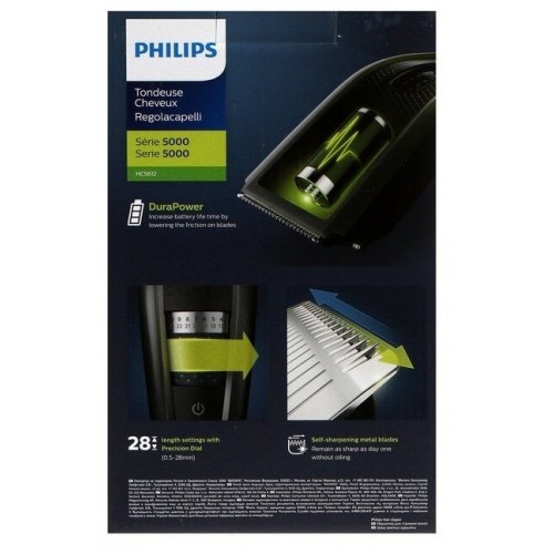 Машинка для стрижки Philips HC5612/15 Series 5000 (синий/чёрный) 9
