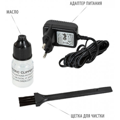 Машинка для стрижки Pioneer HC06R (черный/серебристый) 4