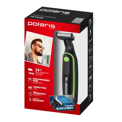 Машинка для стрижки Polaris PHC 0303RB (черный) 2