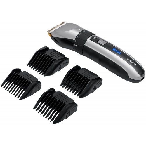 Машинка для стрижки Polaris PHC 3017RC Argan Therapy Pro (черный/серебристый) 7