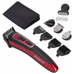 Машинка для стрижки Polaris PHC 3019RC Retro (красный/черный)