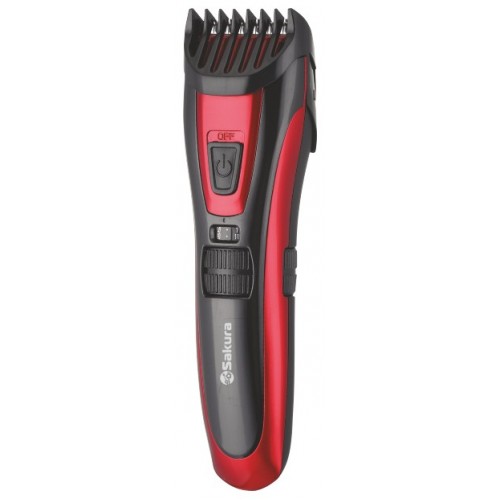 Машинка для стрижки Sakura SA-5174R (черный/красный) 