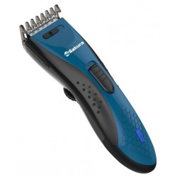 Машинка для стрижки Sakura SA-5175BL-U (черный/синий)