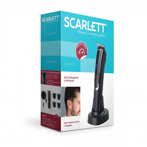 Машинка для стрижки Scarlett SC-HC63C73 (черный) 3