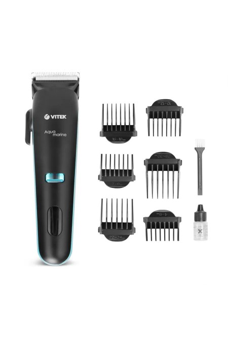Машинка для стрижки VITEK Aquamarine VT-1353 (черный) 1