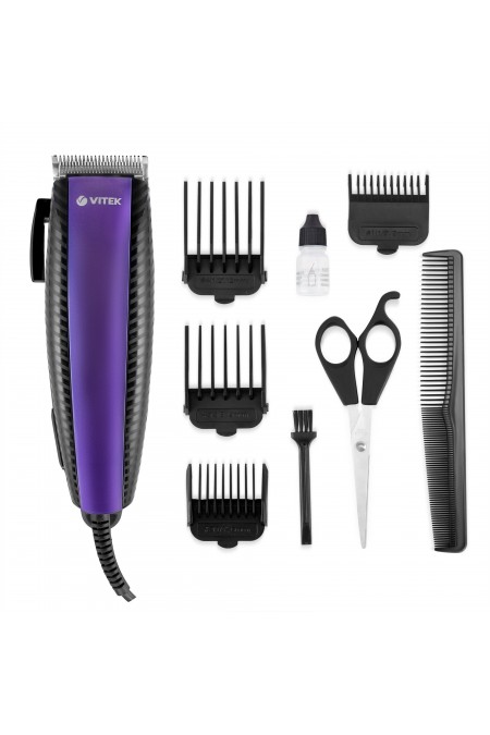 Машинка для стрижки VITEK VT-1357 (2012) (фиолетовый) 4