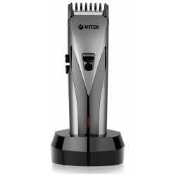 Машинка для стрижки VITEK VT-1360 (серебристый/черный)