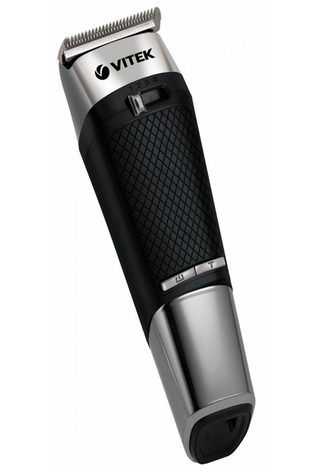 Машинка для стрижки VITEK VT-1364 (серебристый/черный) 