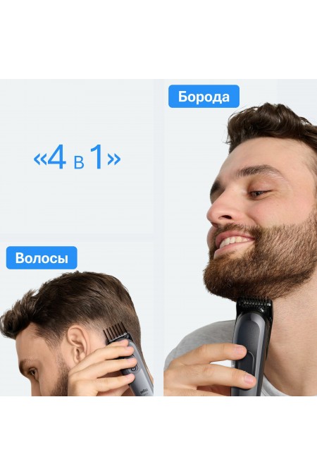 Триммер Braun S3 AIO3500 (серый) 5