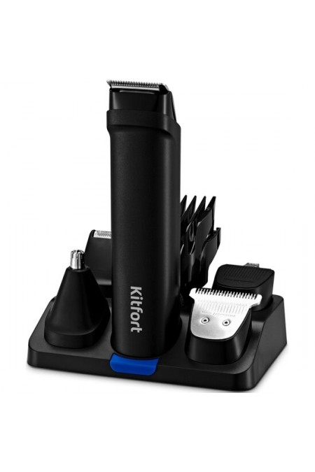 Триммер Kitfort КТ-3140-3 (черный/синий) 