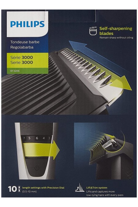 Триммер Philips BT3206/14 (белый/черный) 8