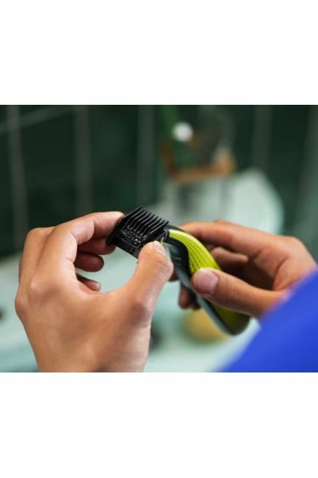 Триммер Philips OneBlade QP2721/20 (черный/салатовый) 2