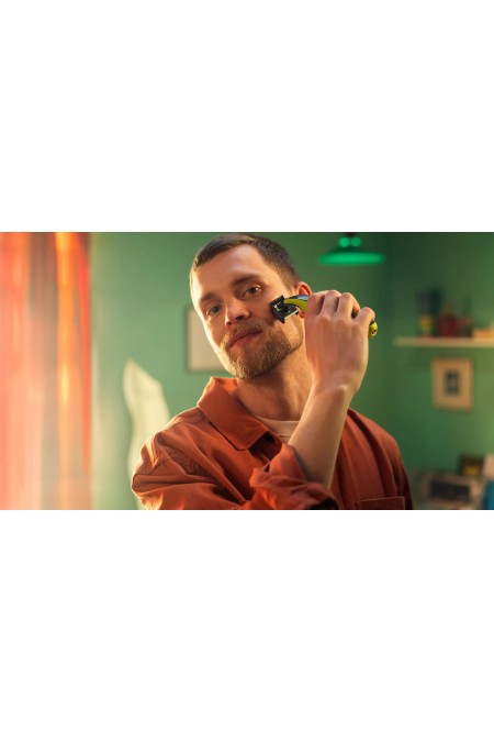 Триммер Philips OneBlade QP2721/20 (черный/салатовый) 3