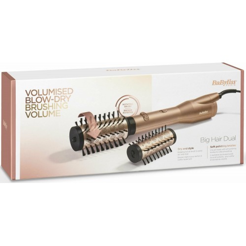 Фен-щетка BaByliss Big Hair Dual (AS952E) (золотой) 7