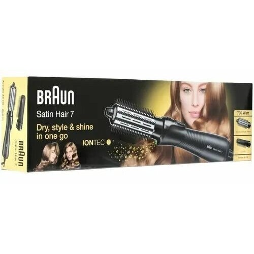 Фен-щетка Braun AS 720 (черный) 5