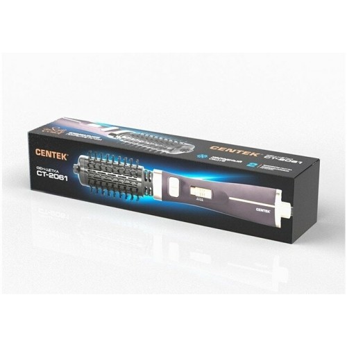Фен-щетка CENTEK CT-2061 (черный/золотой) 3