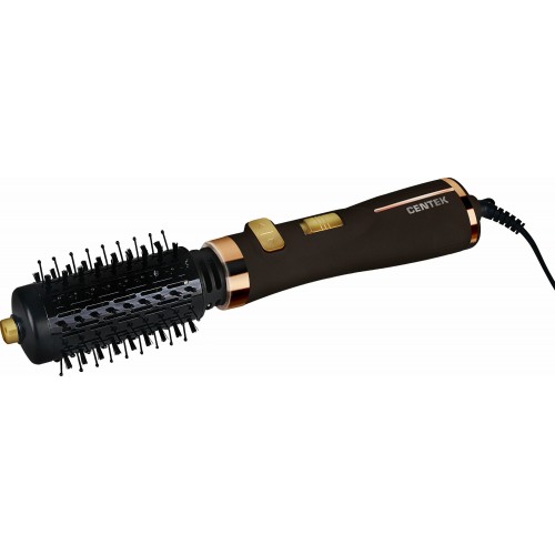 Фен-щетка CENTEK CT-2061 (черный/золотой) 9