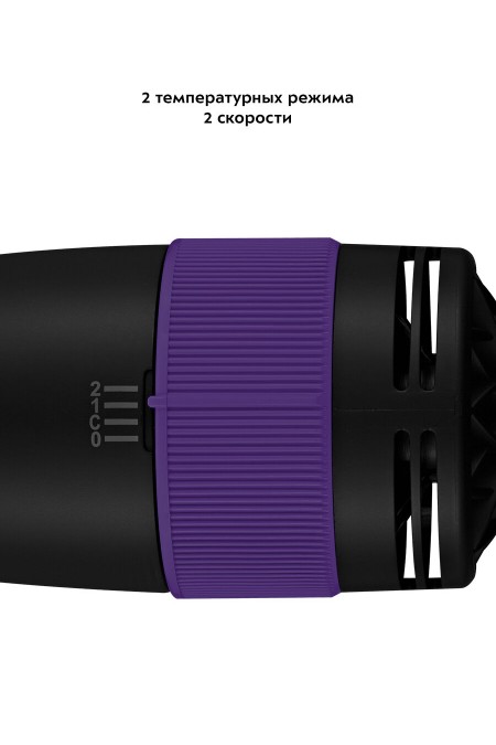 Фен-щетка KitFort КТ-3236-1 (черный/фиолетовый) 4