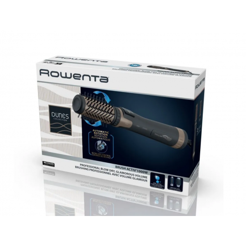Фен-щетка Rowenta Brush Activ Dunes CF9528F0 (коричневый/золотой) 9