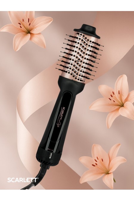 Фен-щетка Scarlett SC-HAS73I14 ( черный/золотой) 8