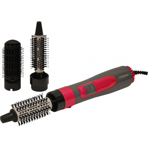 Фен-щетка STARWIND SHP 8501 (серый/розовый) 5
