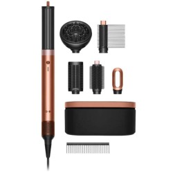Мультистайлер Dyson Airwrap HS09 Coanda 2x Amber Silk and Diffuse for Curly+Coily (с кейсом) (янтарный шелк)
