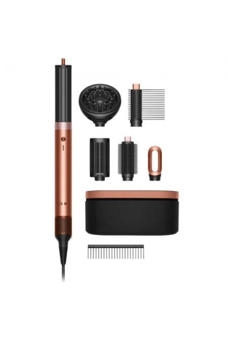 Мультистайлер Dyson Airwrap HS09 Coanda 2x Amber Silk and Diffuse for Curly+Coily (с кейсом) (янтарный шелк) 