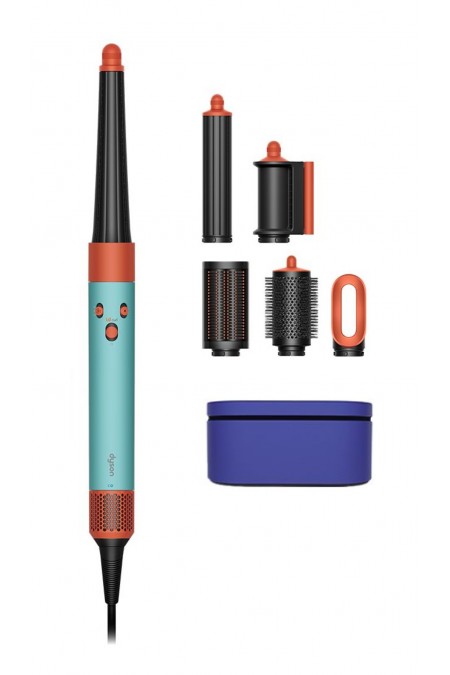 Мультистайлер Dyson Airwrap i.d. Complete Long HS08 Straight+Wavy Ceramic Patina/Topaz Orange (с кейсом) (керамическая платина/оранжевый топаз) 