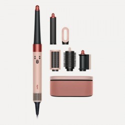 Мультистайлер Dyson Airwrap i.d. Complete Long HS08 Straight+Wavy Kanzan Pink (с кейсом) (пурпурно-розовый)