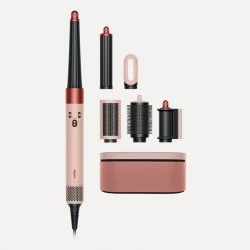 Мультистайлер Dyson Airwrap i.d. Complete Long HS08 Straight+Wavy Kanzan Pink (с кейсом) (пурпурно-розовый)