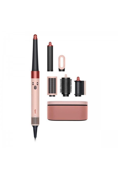 Мультистайлер Dyson Airwrap i.d. Complete Long HS08 Straight+Wavy Kanzan Pink (с кейсом) (пурпурно-розовый) 