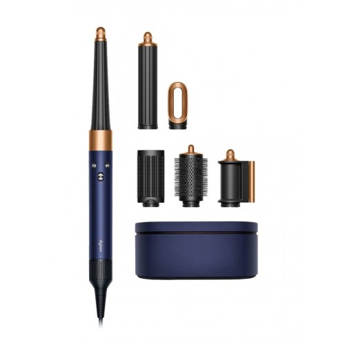 Мультистайлер Dyson Airwrap i.d. Complete Long HS08 Straight+Wavy Prussian Blue/Rich Copper (с кейсом) (темно-синий/медь) 5