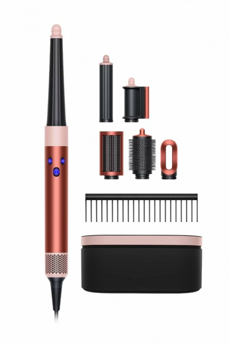 Мультистайлер Dyson Airwrap i.d. Complete Long HS08 Straight+Wavy Strawberry Bronze /Blush Pink (с кейсом) (клубнично-бронзовый/розовый румянец) 