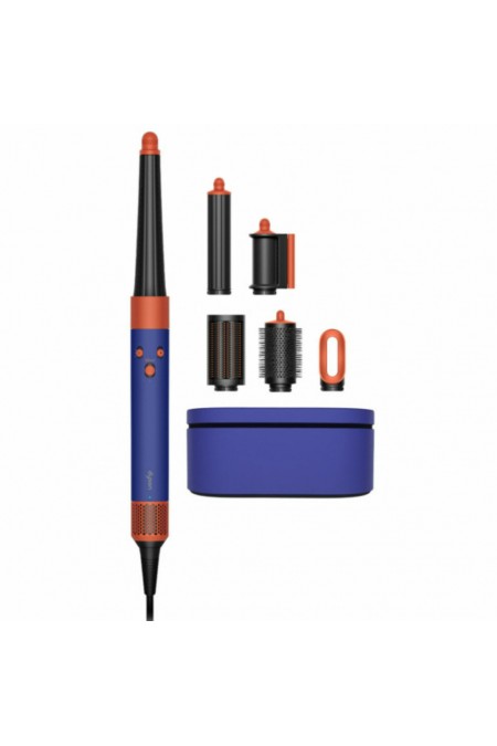 Мультистайлер Dyson Airwrap i.d. Complete Long HS08 Straight+Wavy Vinca Blue /Topaz Orange (с кейсом) (синий/оранжевый топаз) 