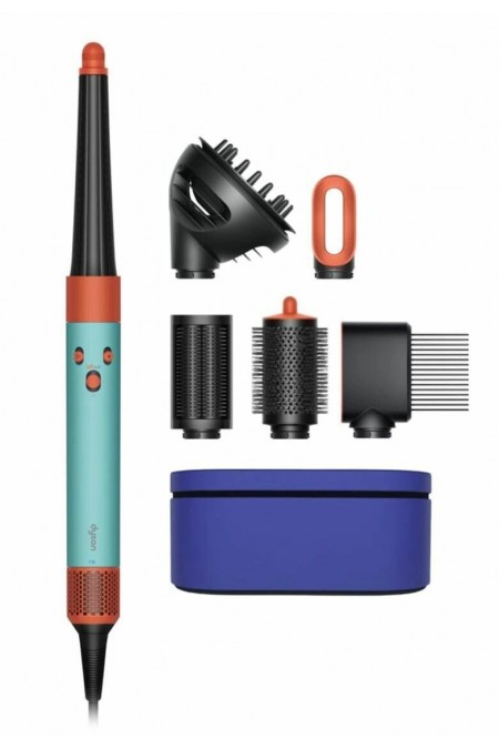 Мультистайлер Dyson Airwrap i.d. Long HS08 and Diffuse for Curly+Coily Ceramic Patina/Topaz Orange (с кейсом) (керамическая платина/оранжевый топаз) 