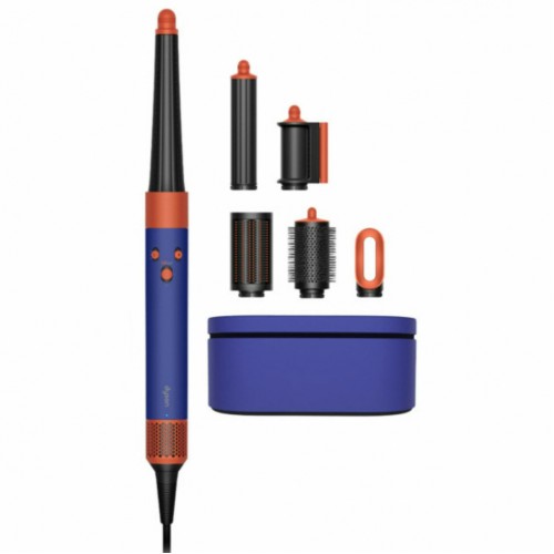 Мультистайлер Dyson Airwrap i.d. Complete Long HS08 Straight+Wavy Vinca Blue /Topaz Orange (с кейсом) (синий/оранжевый топаз) 