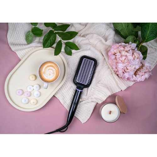 Расческа- выпрямитель Philips BHH880/00 (черный) 1
