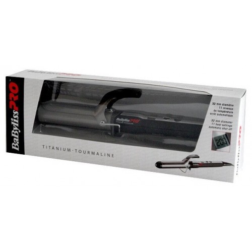 Щипцы для завивки BaByliss PRO Titanium Tourmaline 32mm BAB2274TTE (черный/серебристый) 1
