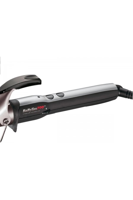 Щипцы для завивки BaByliss PRO Titanium Tourmaline Ceramic Pulse 25mm BAB2173TTE (черный/серебристый) 1