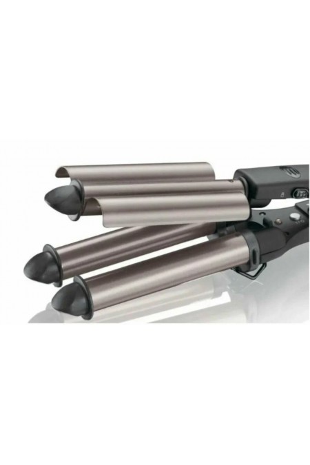 Щипцы для завивки BaByliss PRO Tourmaline Triple Barrel Waver BAB2269TTE (черный/золотой) 2