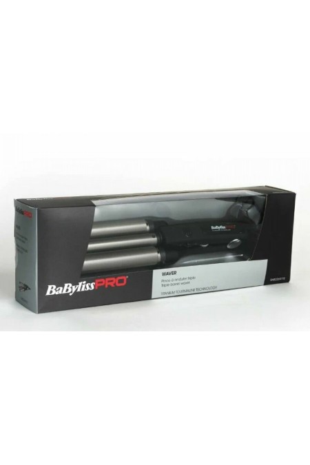 Щипцы для завивки BaByliss PRO Tourmaline Triple Barrel Waver BAB2269TTE (черный/золотой) 3