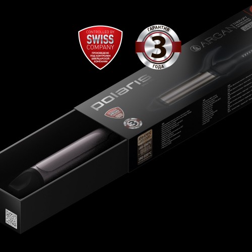 Щипцы для завивки Polaris PHS 3410TAi Argan Therapy PRO (черный) 4