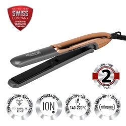 Щипцы для завивки Polaris PHSS 2098TTi Tourmaline PROF (грфитовый/золотой)