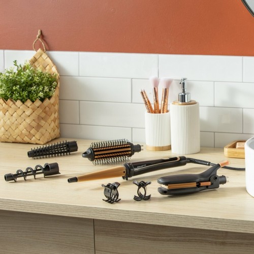 Щипцы для завивки Rowenta CF4231F0 (черный/медный) 5