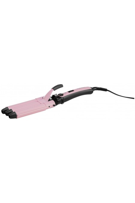 Щипцы для завивки STARWIND SHC7015 (черный/розовый) 