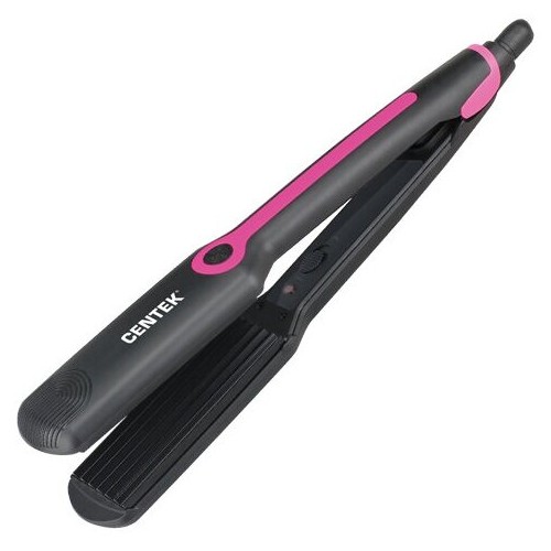 Щипцы гофрированные CENTEK CT-2015 (черный/розовый) 2