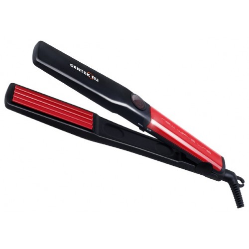 Щипцы гофрированные CENTEK CT-2027 (черный/красный) 