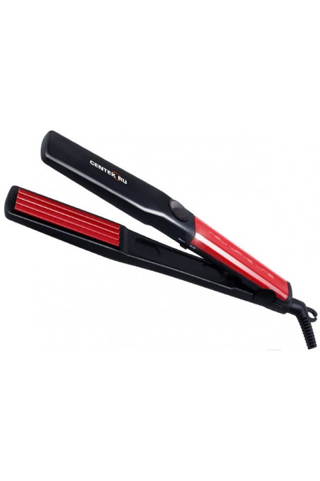 Щипцы гофрированные CENTEK CT-2027 (черный/красный) 